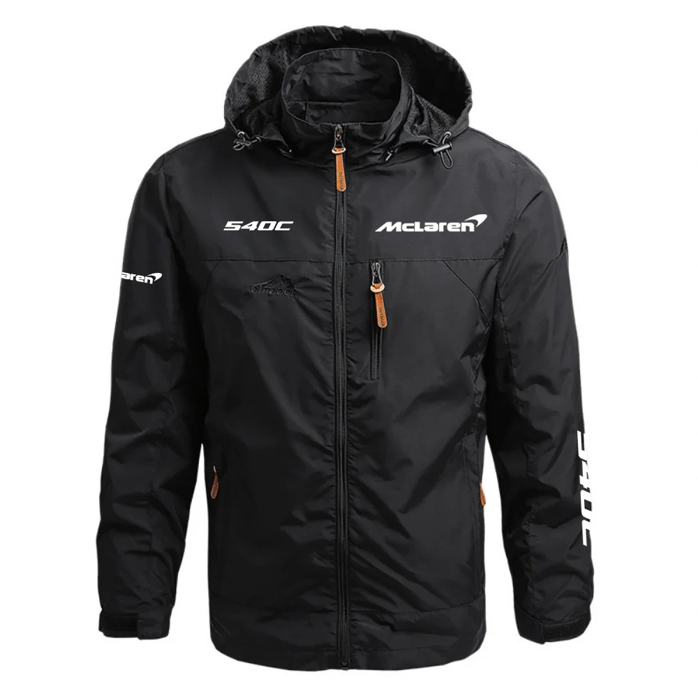 McLaren 540C Waterproof Outdoor Jacket Detachable Hood Windbreaker HTWOJMcL540 – McLaren Jacket