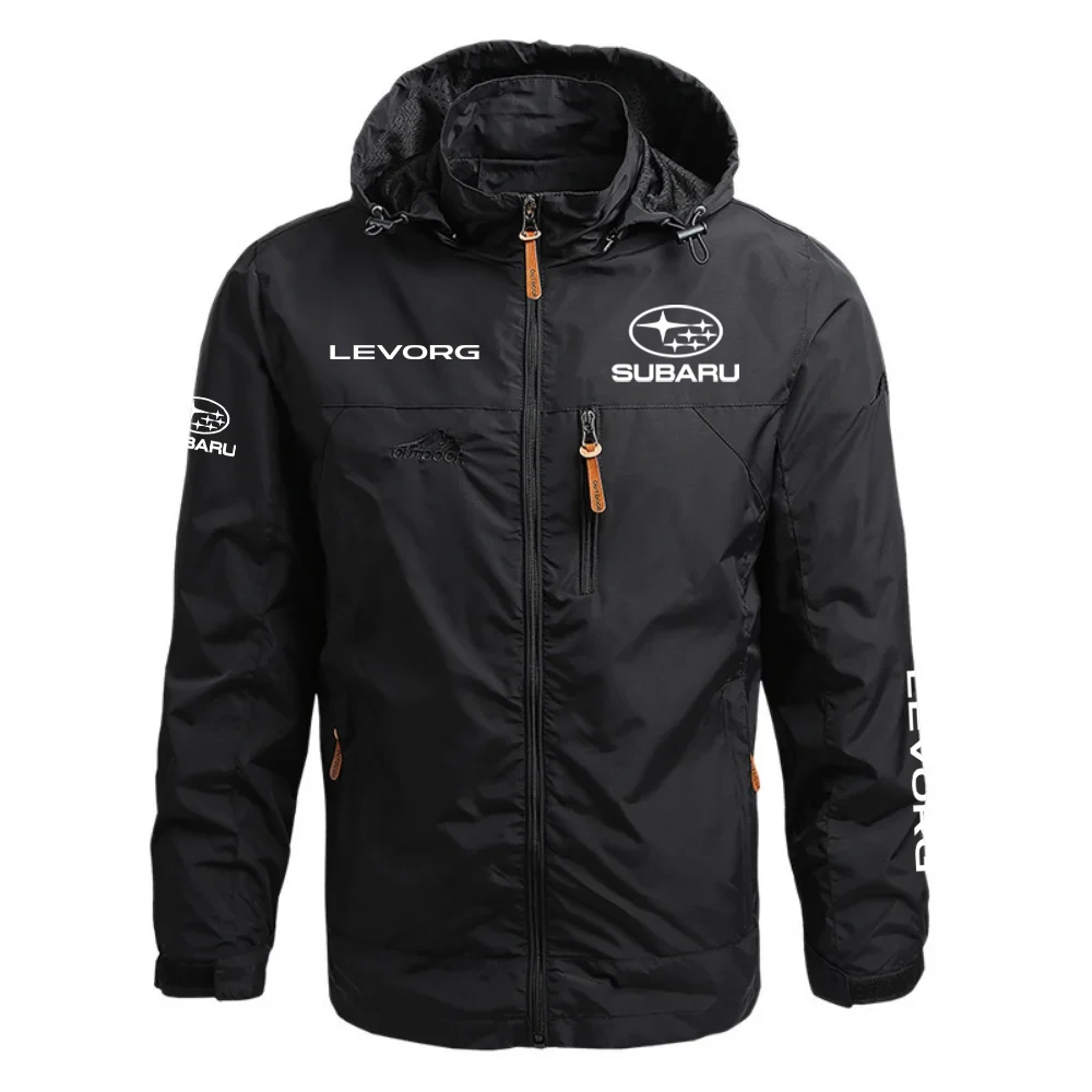 Subaru Levorg Waterproof Outdoor Jacket Detachable Hood Windbreaker HTWOJSULEV – Subaru Jacket