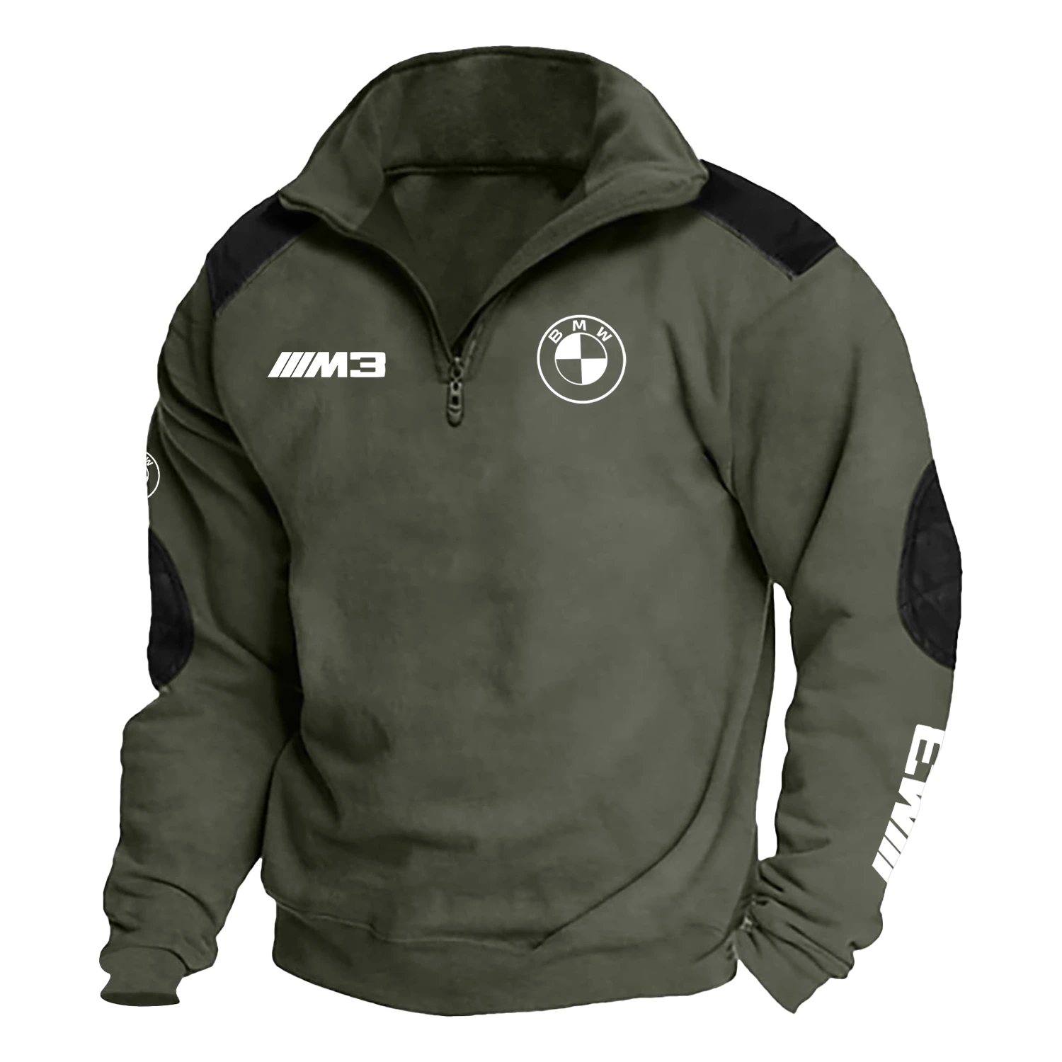 BMW 3 Series Exclusive Tactical Quarter-Zip Sweatshirt HTSCSBMW3SE - BMW 3 Series Sweatshirt