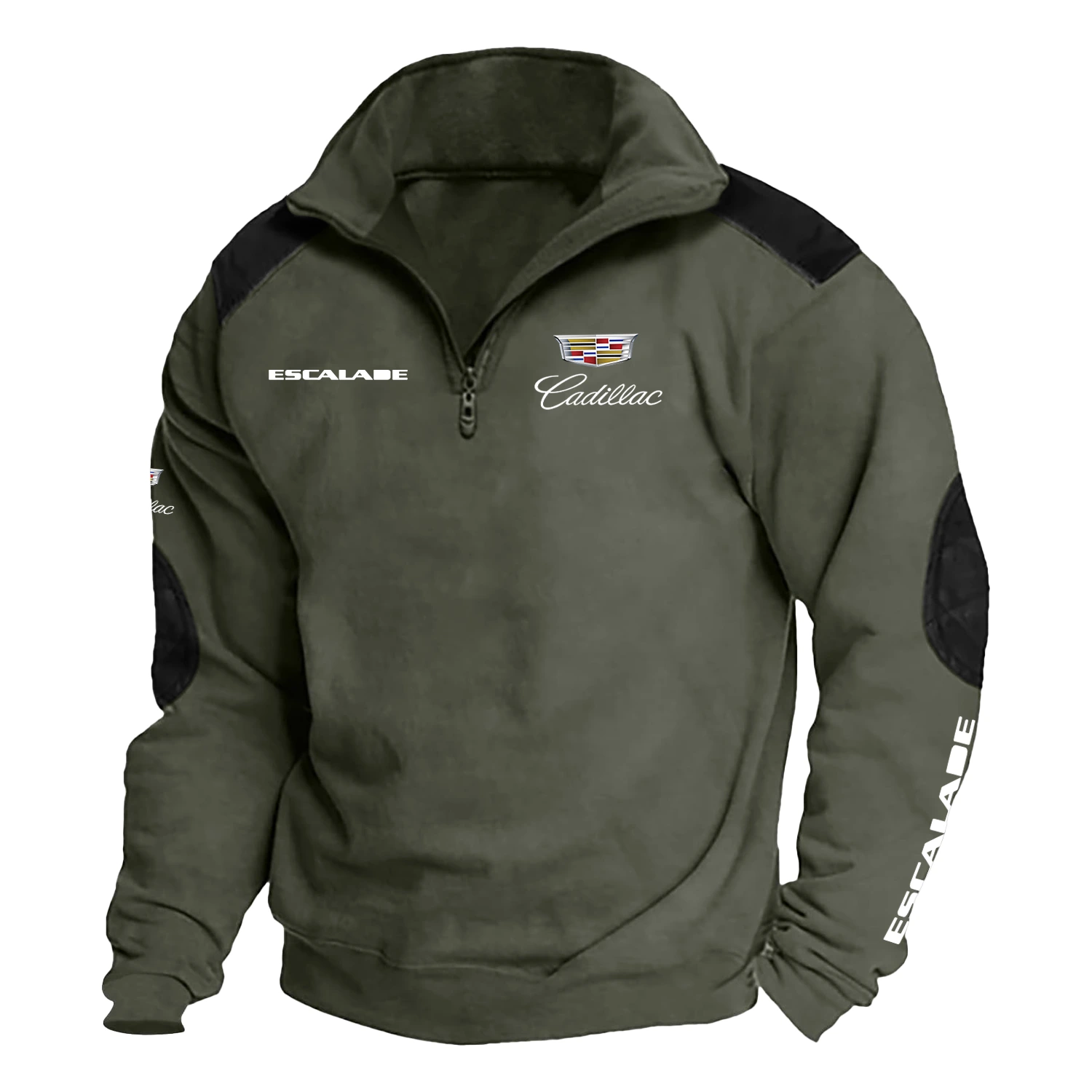 Cadillac Escalade Exclusive Tactical Quarter-Zip Sweatshirt HTSCSCDESC - Cadillac Escalade Sweatshirt