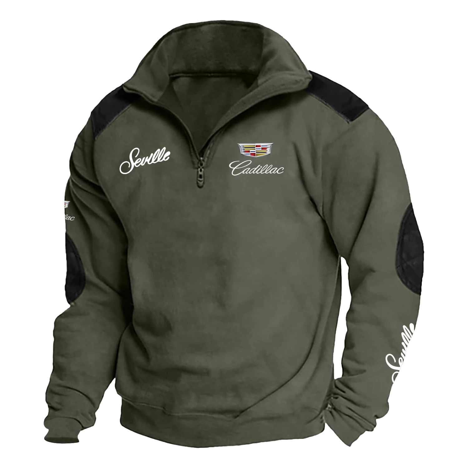 Cadillac SeVille Exclusive Tactical Quarter-Zip Sweatshirt HTSCSCDSEV - Cadillac SeVille Sweatshirt