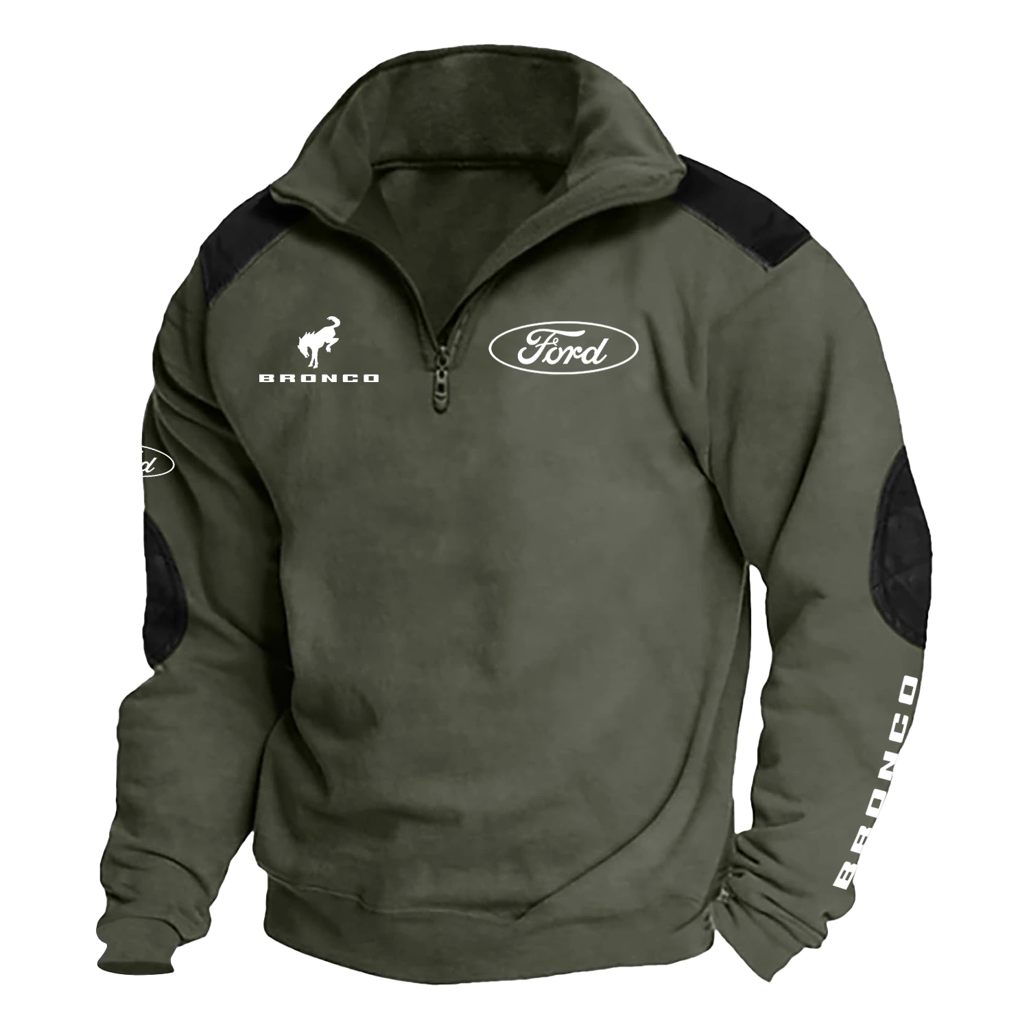 Ford Bronco   Exclusive Tactical Quarter-Zip Sweatshirt HTSCSF1BRO – Ford Bronco   Sweatshirt