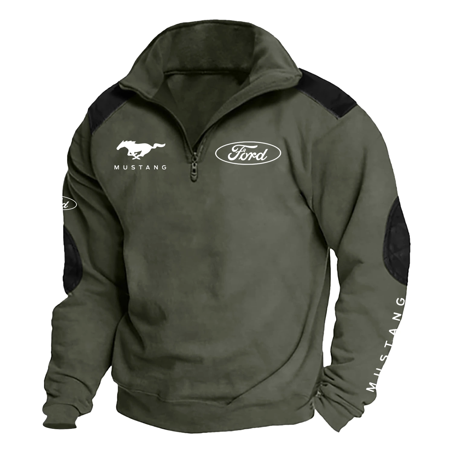 Ford Mustang   Exclusive Tactical Quarter-Zip Sweatshirt HTSCSF1MUS – Ford Mustang   Sweatshirt