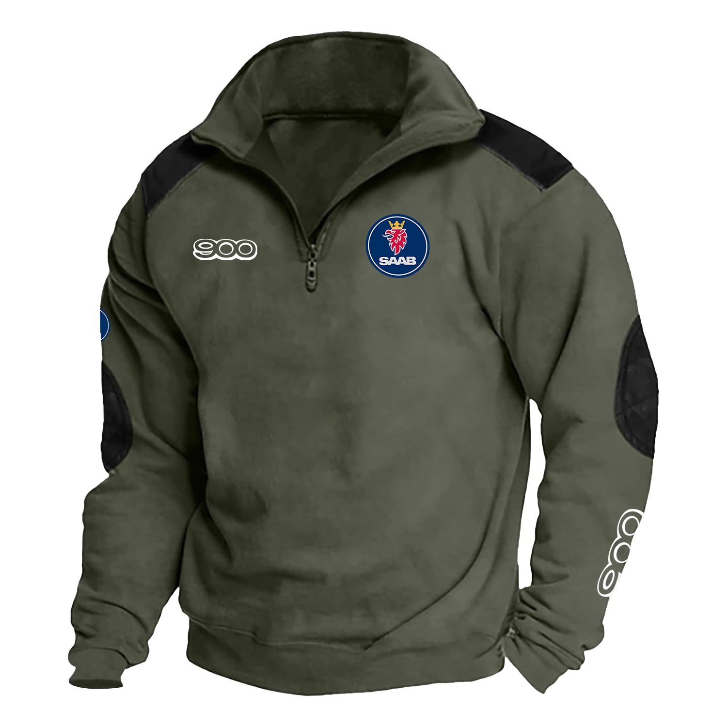 Saab 900   Exclusive Tactical Quarter-Zip Sweatshirt HTSCSSB900 - Saab 900   Sweatshirt