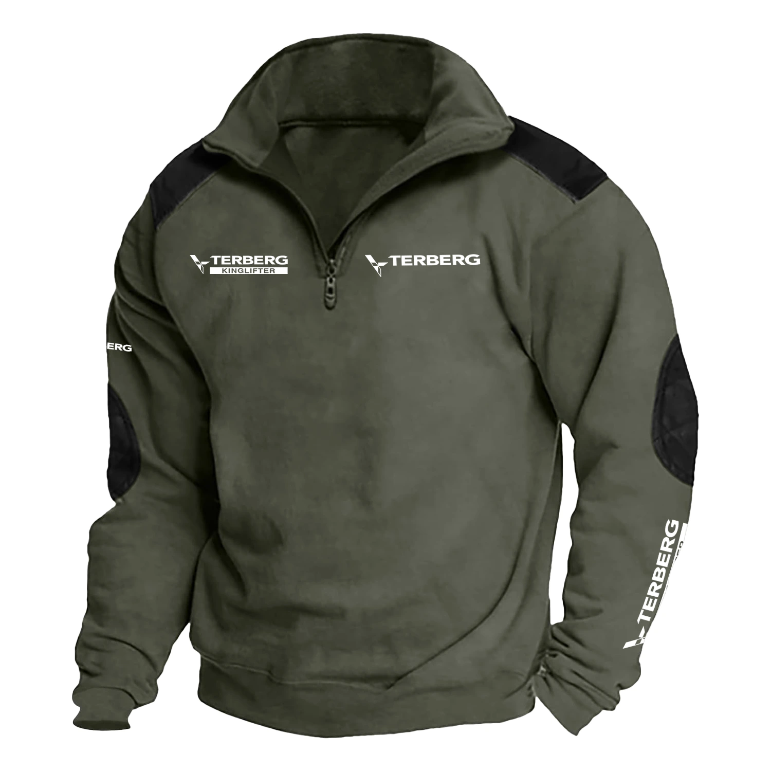 Terberg Kinglifter   Exclusive Tactical Quarter-Zip Sweatshirt HTSCSTBKIN - Terberg Kinglifter   Sweatshirt