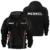 Merkel Exclusive Logo Hoodie Half Zipper OUHU3DHHZ13MKZ