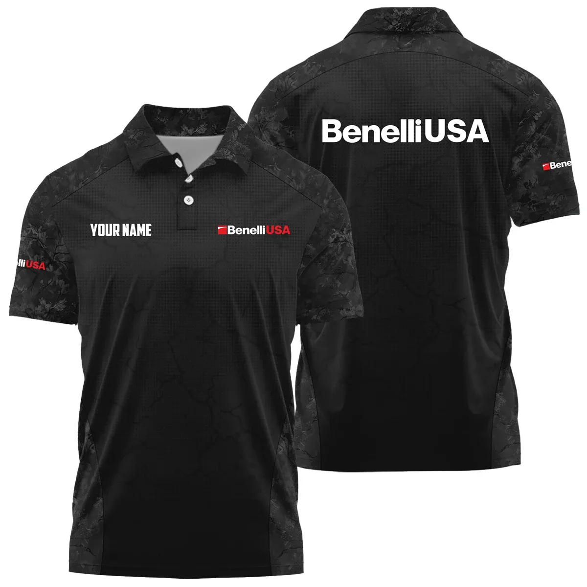 Benelli USA Exclusive Logo Polo Shirt OUHUPLTS081503BUZ
