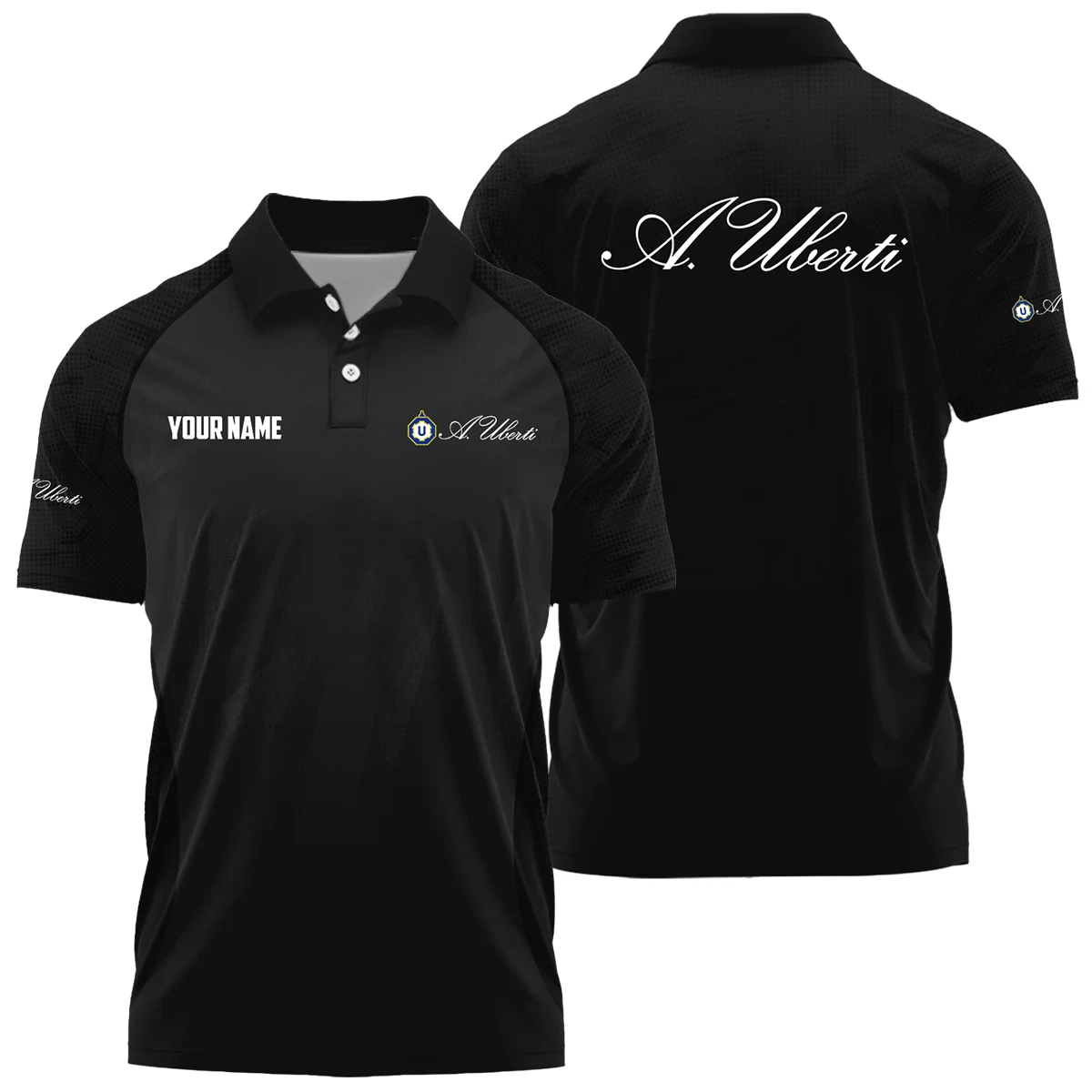 A.Uberti Exclusive Logo Polo Shirt OUHUPLTS081504AUZ