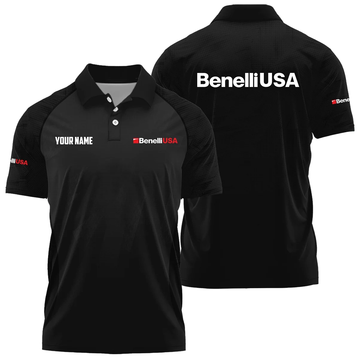 Benelli USA Exclusive Logo Polo Shirt OUHUPLTS081504BUZ