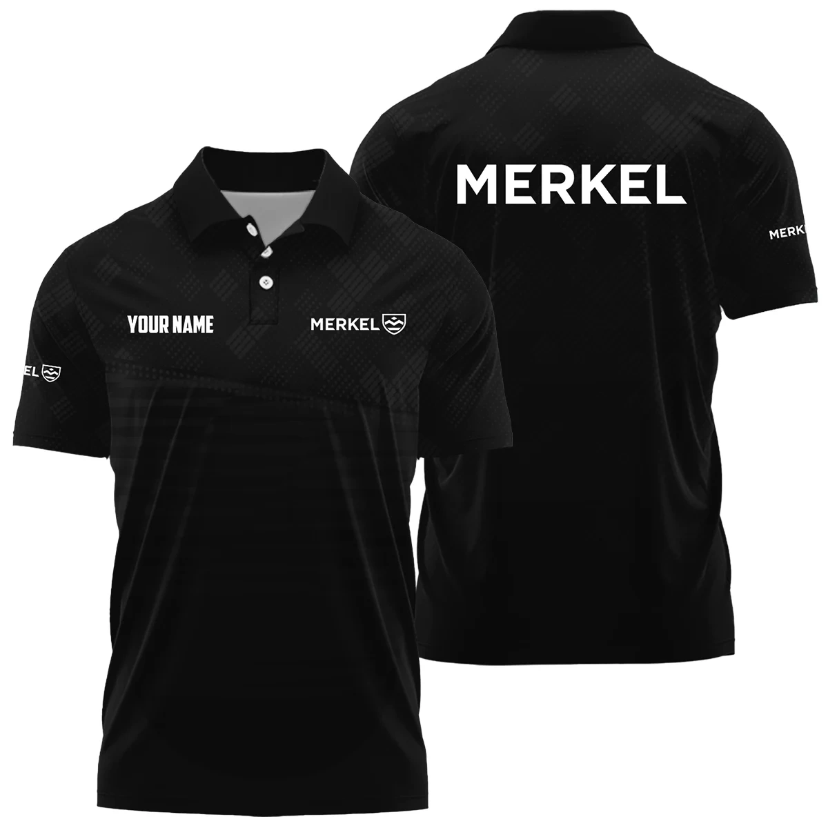 Merkel Exclusive Logo Polo Shirt OUHUPLTS081505MKZ