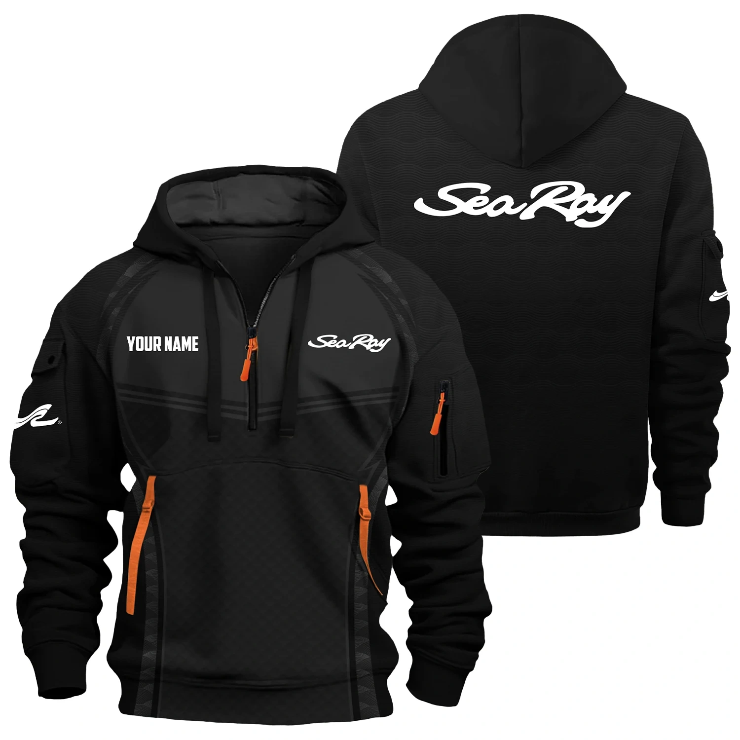 Sea Ray Exclusive Logo Hoodie Half Zipper TTFSHHZ3D081914SYZ