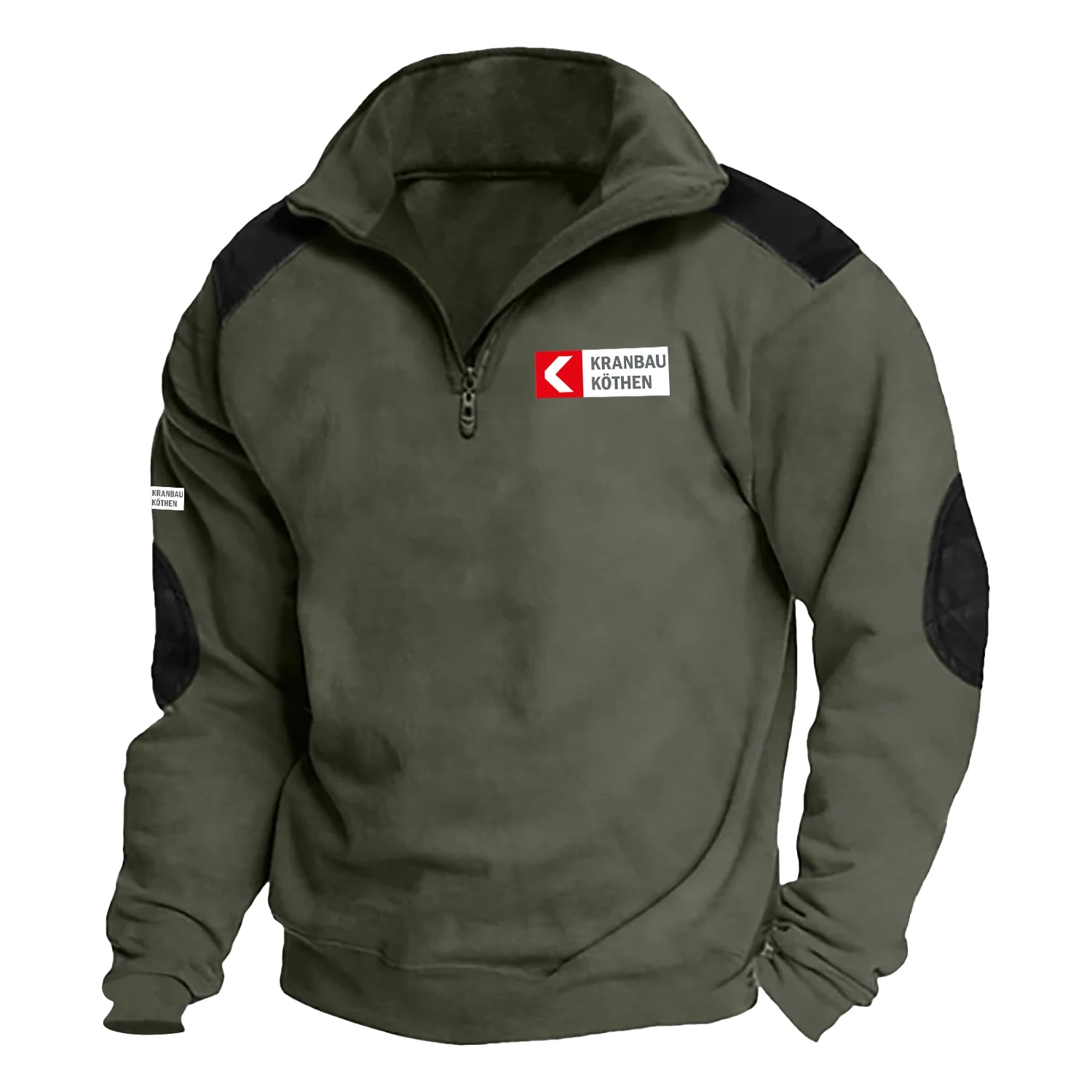 Kranbau Köthen Exclusive Logo Tactical Quarter-Zip Sweatshirt NBCRSCS1601KKZ – Kranbau Köthen Sweatshirt