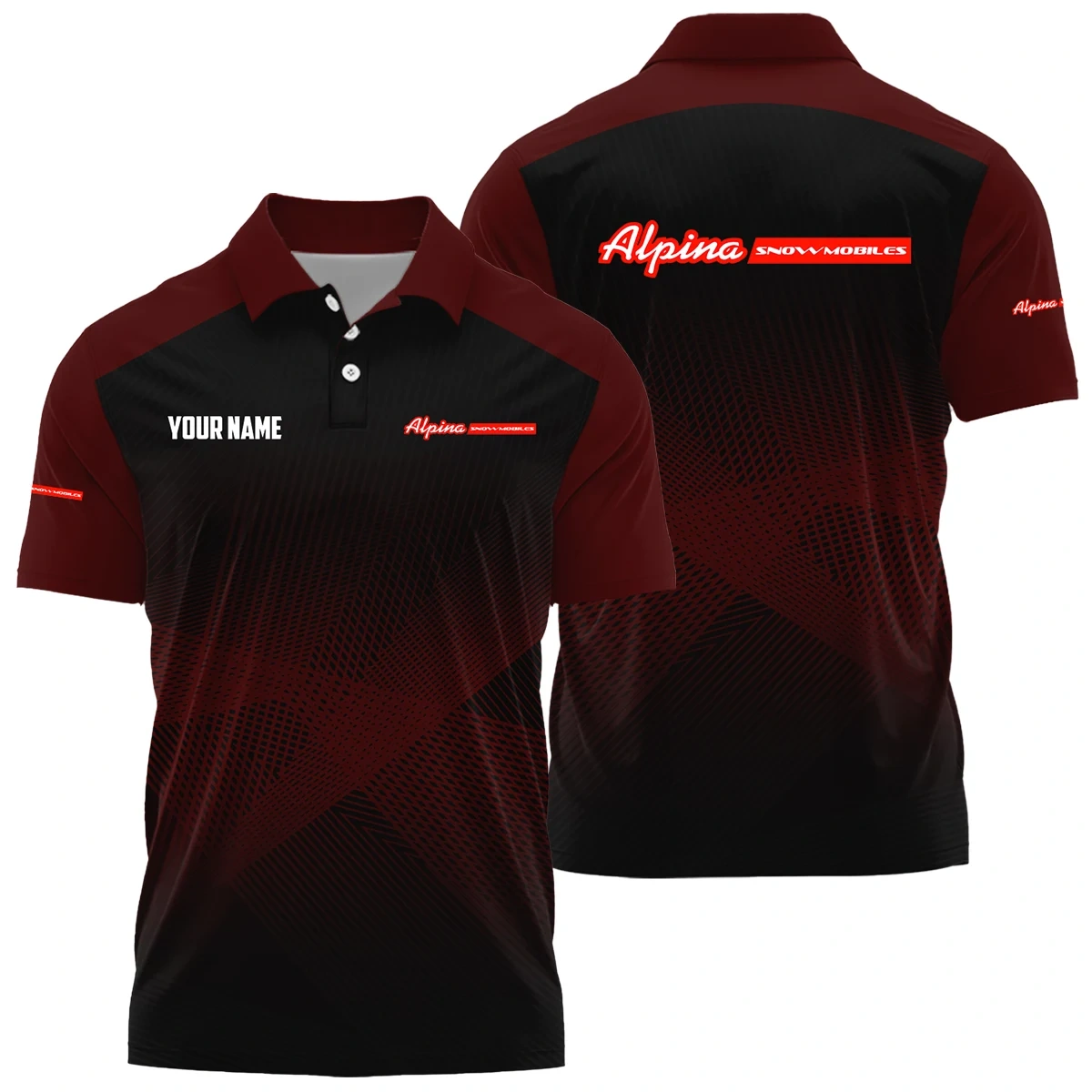 Alpina Snowmobiles Exclusive Logo Polo Shirt NBSGPLTS090102ASZ – Alpina Snowmobiles Polo Shirt