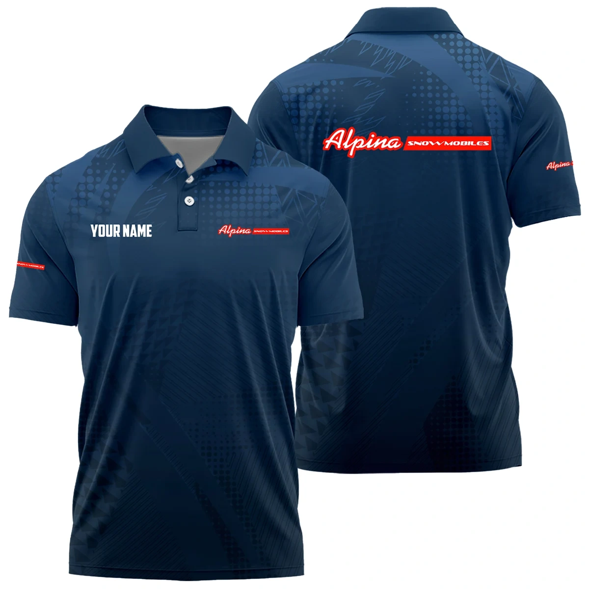 Alpina Snowmobiles Exclusive Logo Polo Shirt NBSGPLTS090107ASZ – Alpina Snowmobiles Polo Shirt
