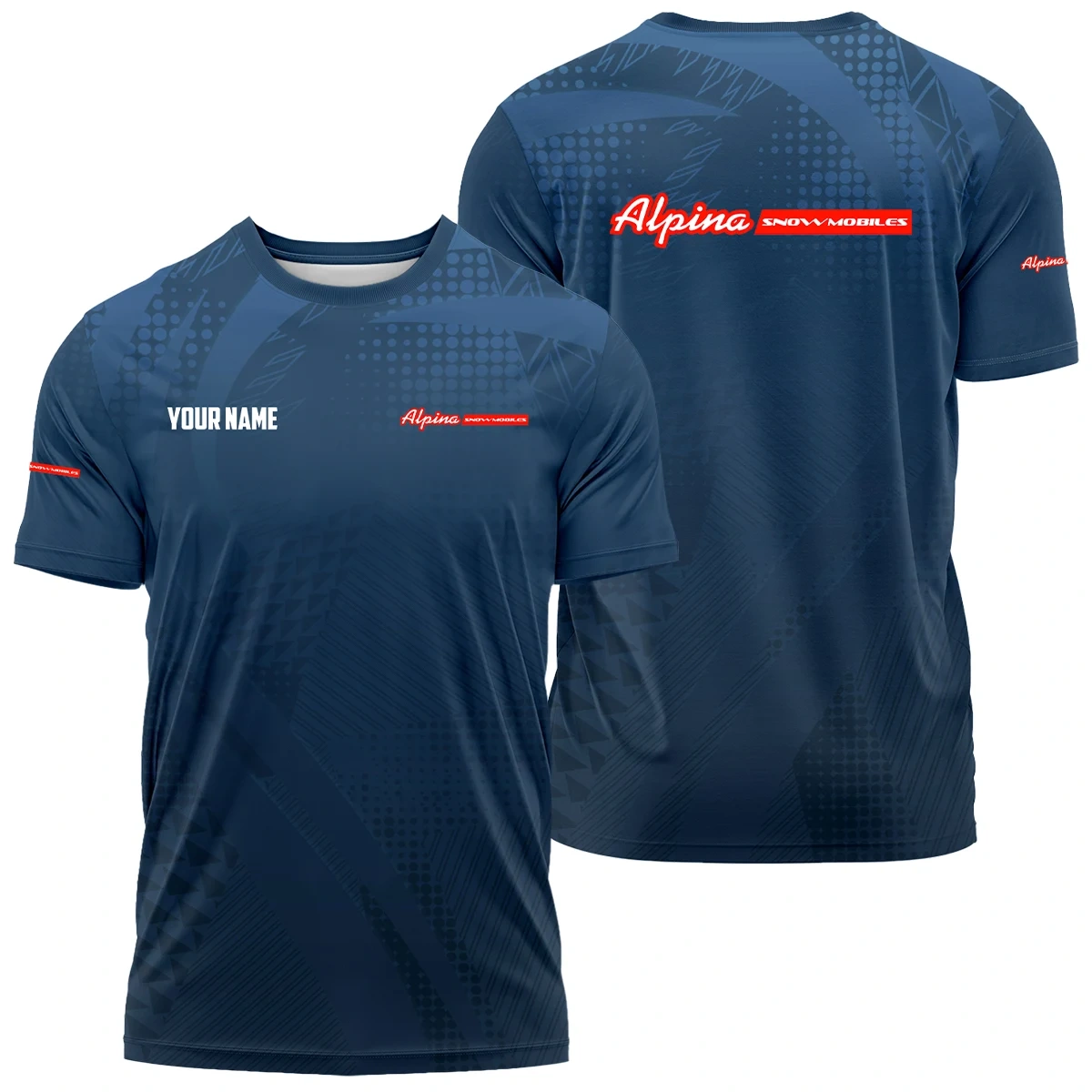 Alpina Snowmobiles Exclusive Logo T-Shirt NBSGPLTS090107ASZ – Alpina Snowmobiles T-Shirt