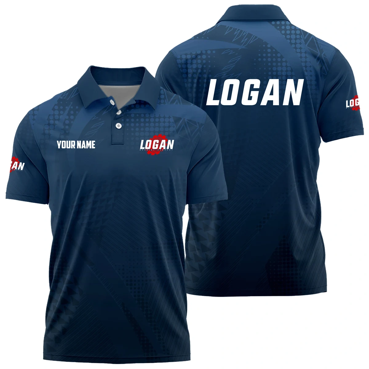 Logan Machine Company Exclusive Logo Polo Shirt NBSGPLTS090107LMZ – Logan Machine Company Polo Shirt