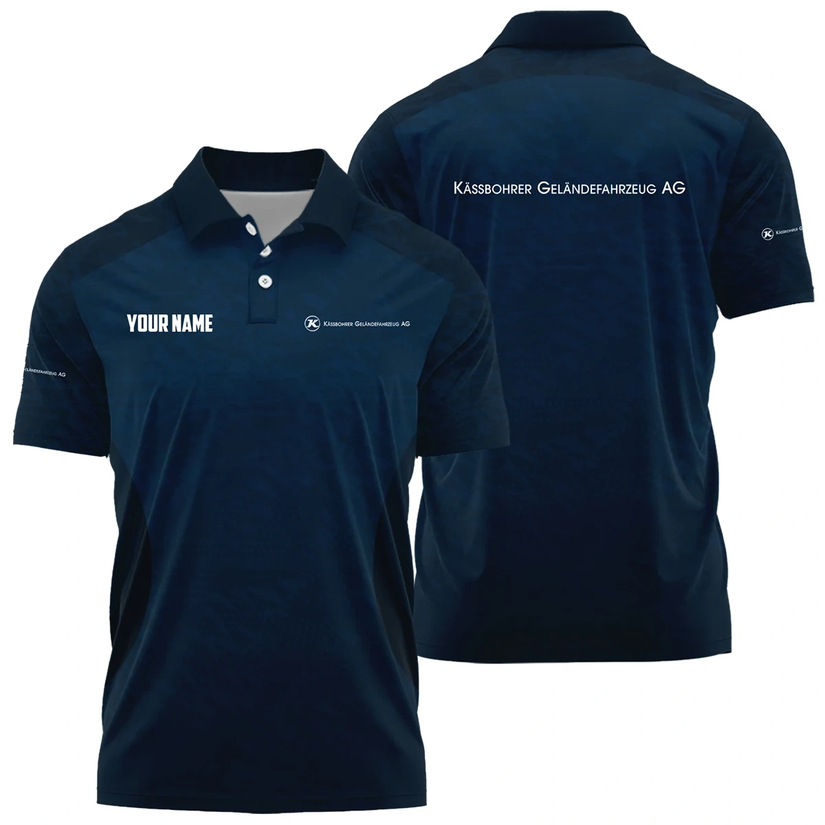 Kässbohrer Geländefahrzeug AG Exclusive Logo Polo Shirt NBTVPLTS100101KGZ – Kässbohrer Geländefahrzeug AG Polo Shirt