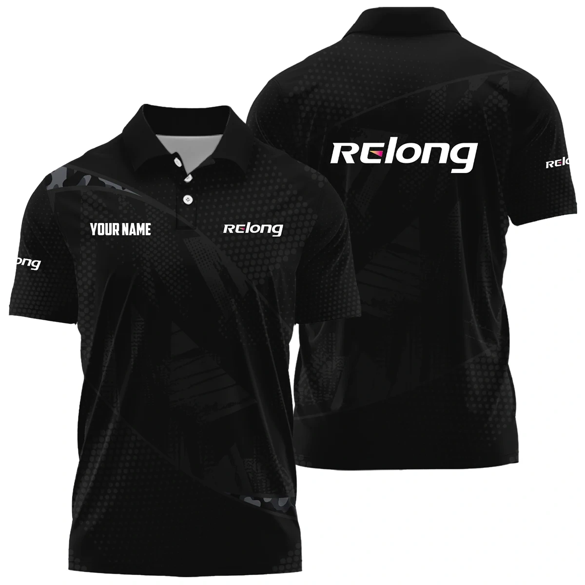 Relong Tech Exclusive Logo Polo Shirt NBTVPLTS100112RTZ – Relong Tech Polo Shirt
