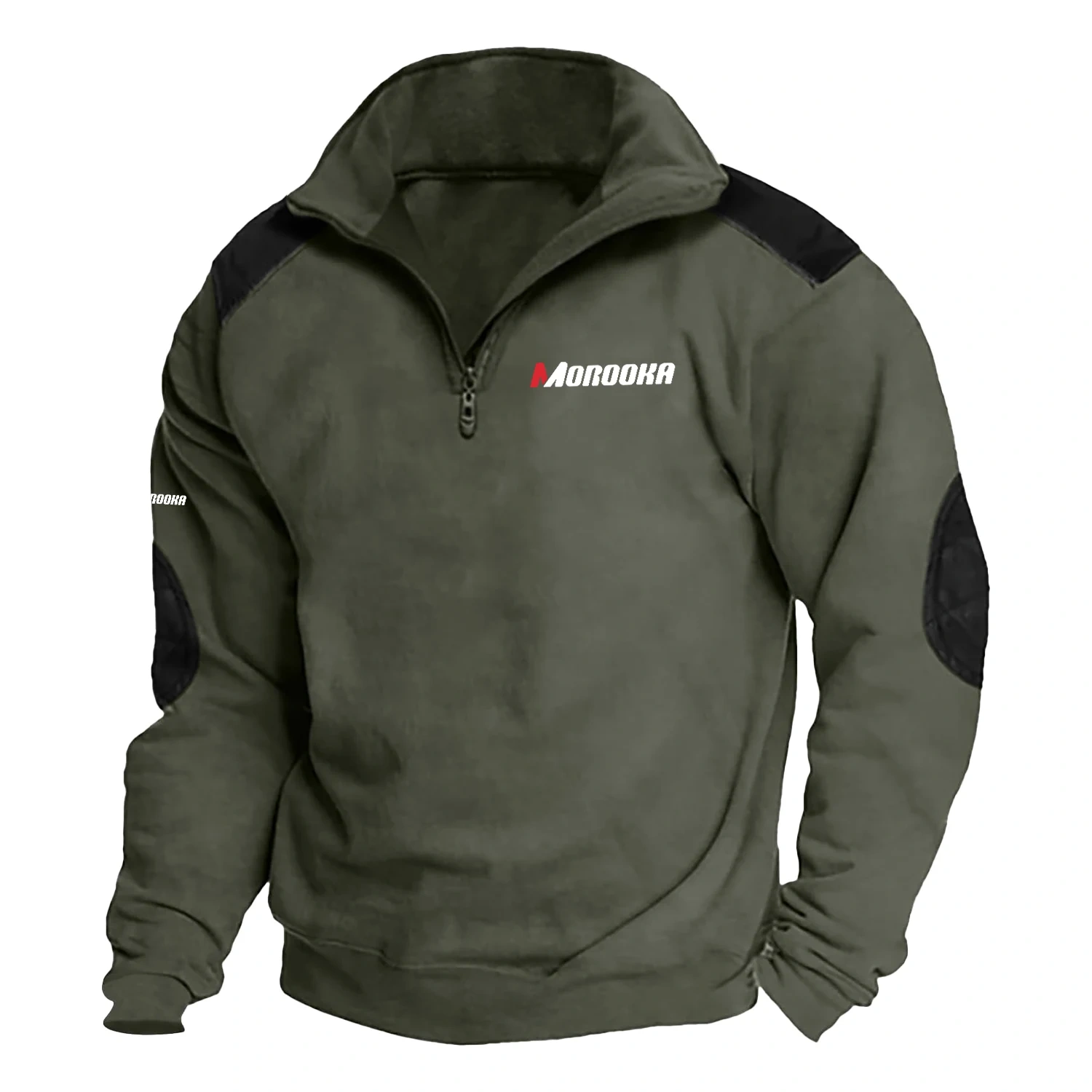 Morooka Exclusive Logo Tactical Quarter-Zip Sweatshirt NBTVSCS1001MOZ – Morooka Sweatshirt