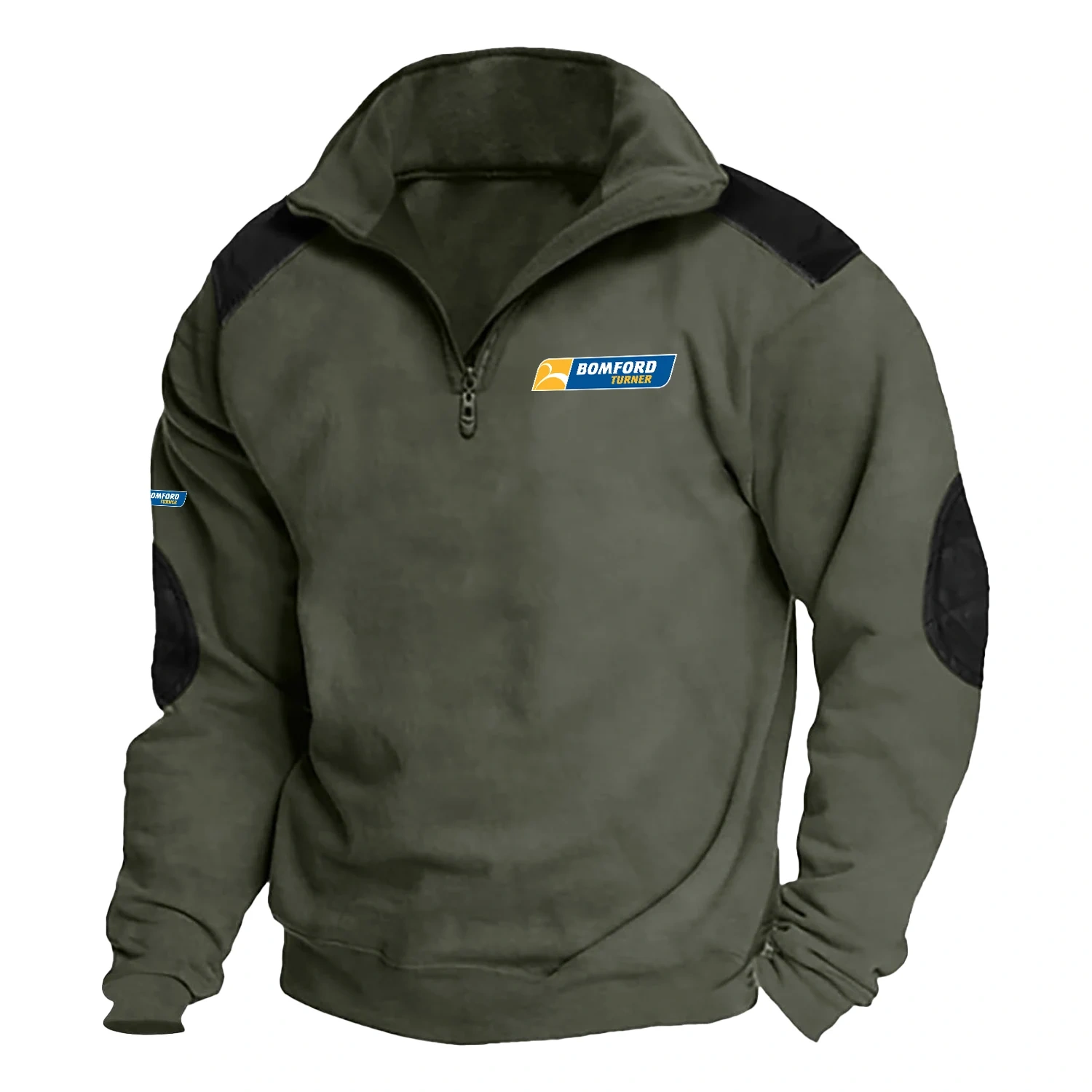 Bomford Turner Exclusive Logo Tactical Quarter-Zip Sweatshirt NBVMSCS1401BTZ – Bomford Turner Sweatshirt