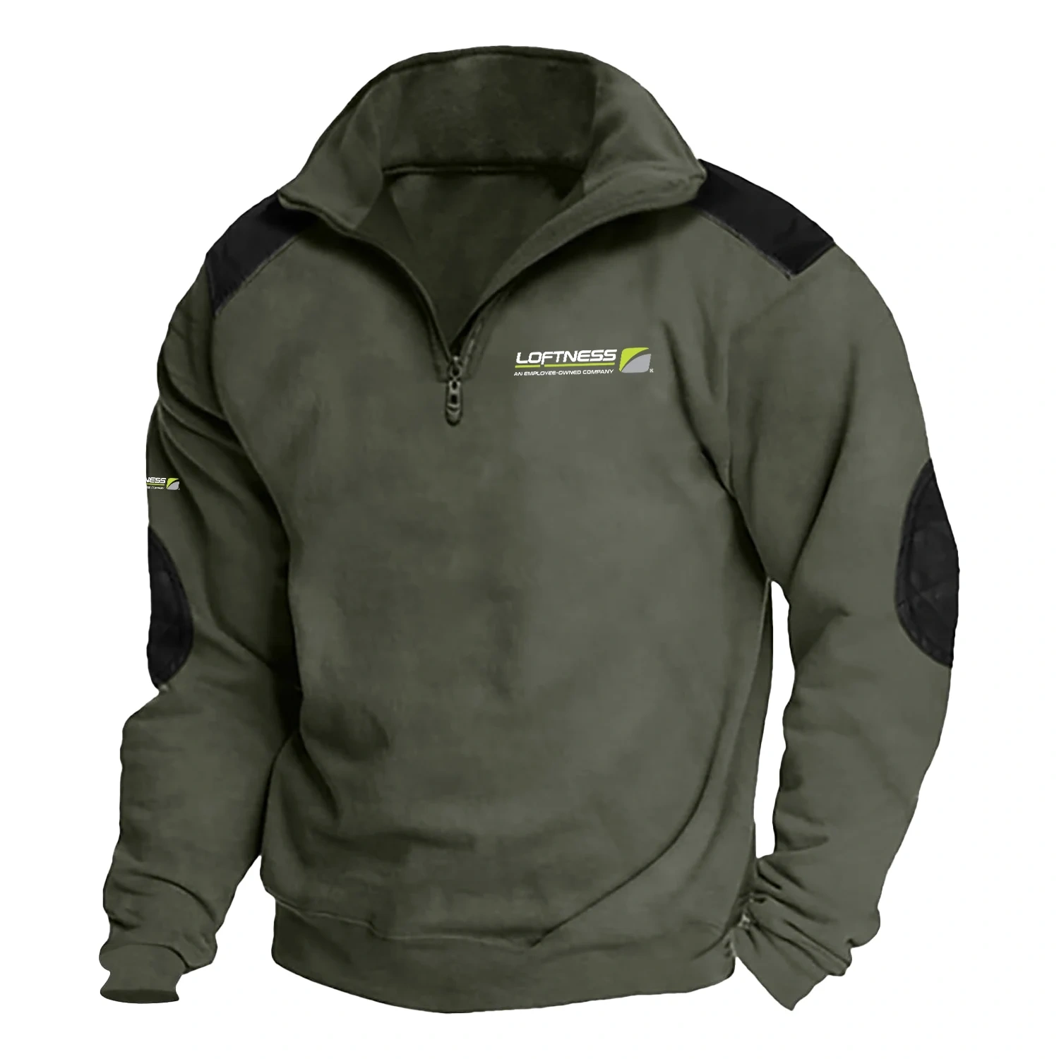 Loftness Exclusive Logo Tactical Quarter-Zip Sweatshirt NBVMSCS1401LOZ – Loftness Sweatshirt