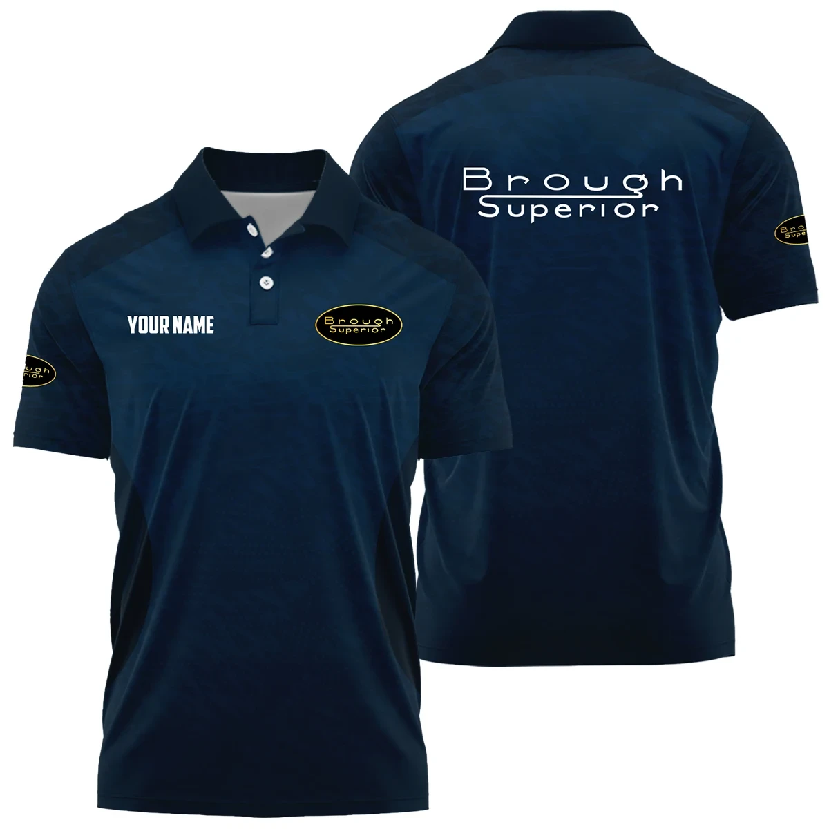 Brough Superior Exclusive Polo Shirt OSMTBPLTS121101BGSZ – Brough Superior Polo Shirt