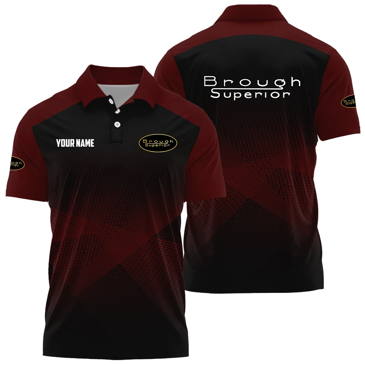 Brough Superior Exclusive Polo Shirt OSMTBPLTS121102BGSZ – Brough Superior Polo Shirt