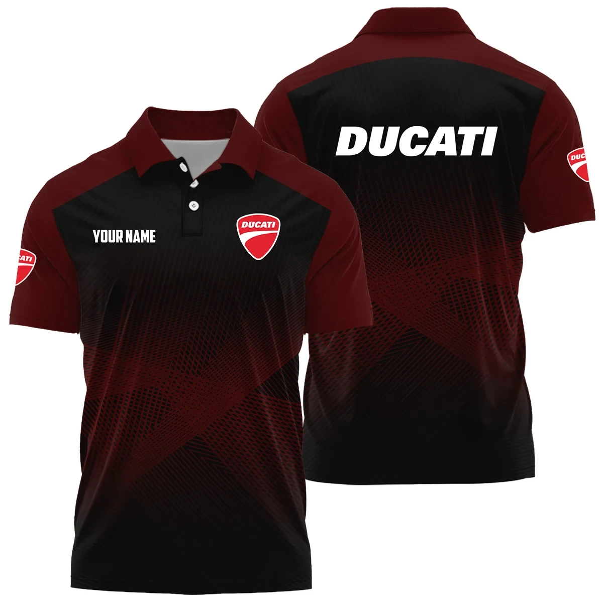 Ducati Exclusive Polo Shirt OSMTBPLTS121102DCZ - Ducati Polo Shirt