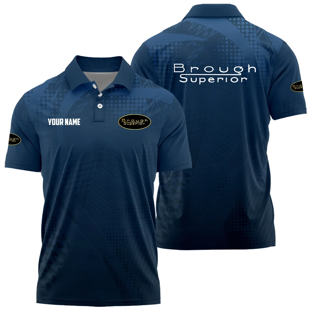 Brough Superior Exclusive Polo Shirt OSMTBPLTS121107BGSZ – Brough Superior Polo Shirt