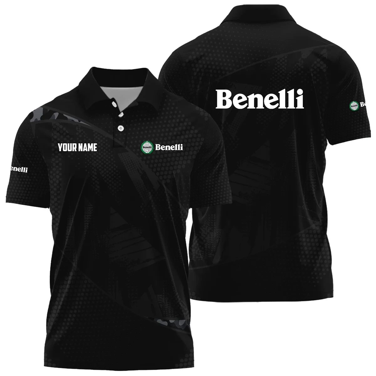 Benelli Exclusive Polo Shirt OSMTBPLTS121112BNZ - Benelli Polo Shirt