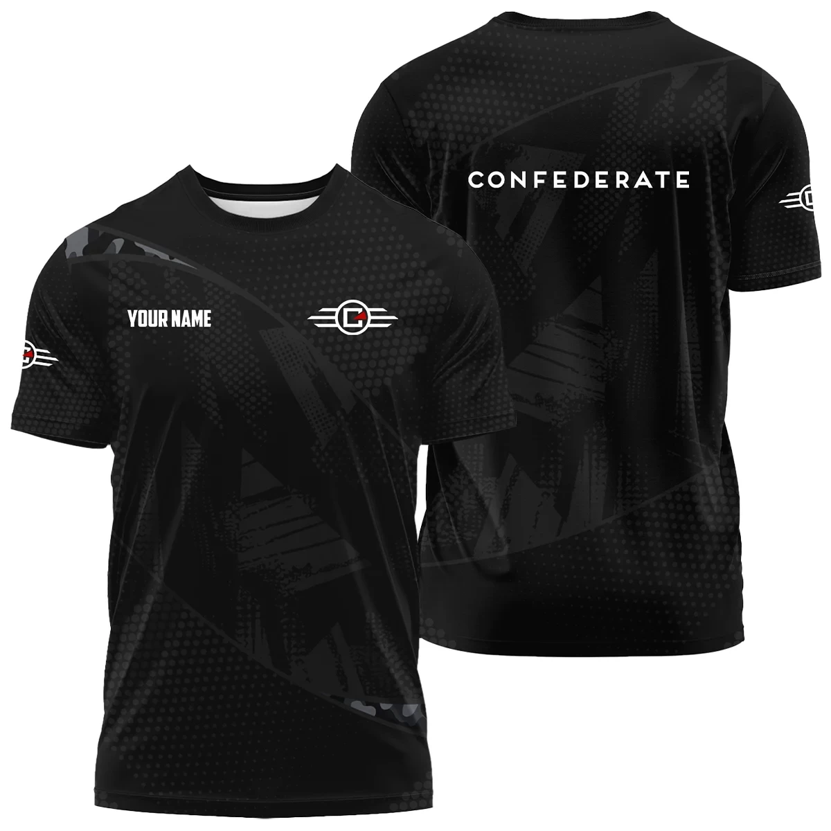 Confederate Motors Exclusive T-Shirt OSMTBPLTS121112CMZ – Confederate Motors T-Shirt