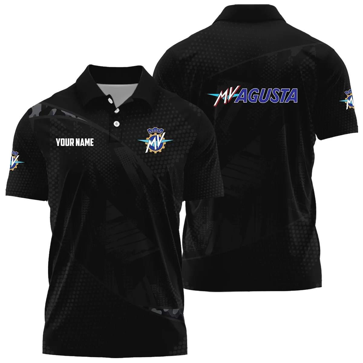 MV Agusta Exclusive Polo Shirt OSMTBPLTS121112MAZ - MV Agusta Polo Shirt
