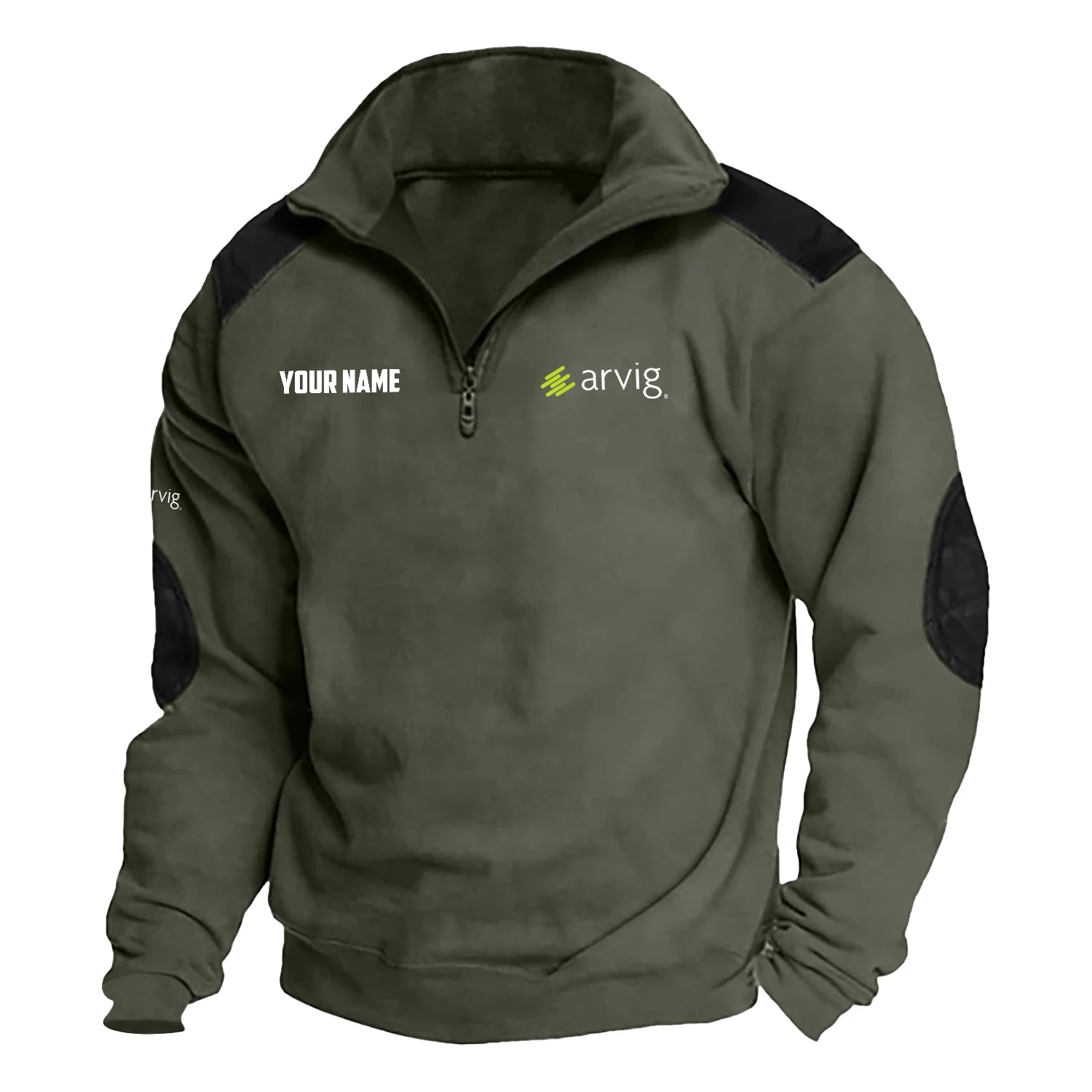Arvig Exclusive Tactical Quarter-Zip Sweatshirt TOTTSCS1012AVZ - Arvig Sweatshirt