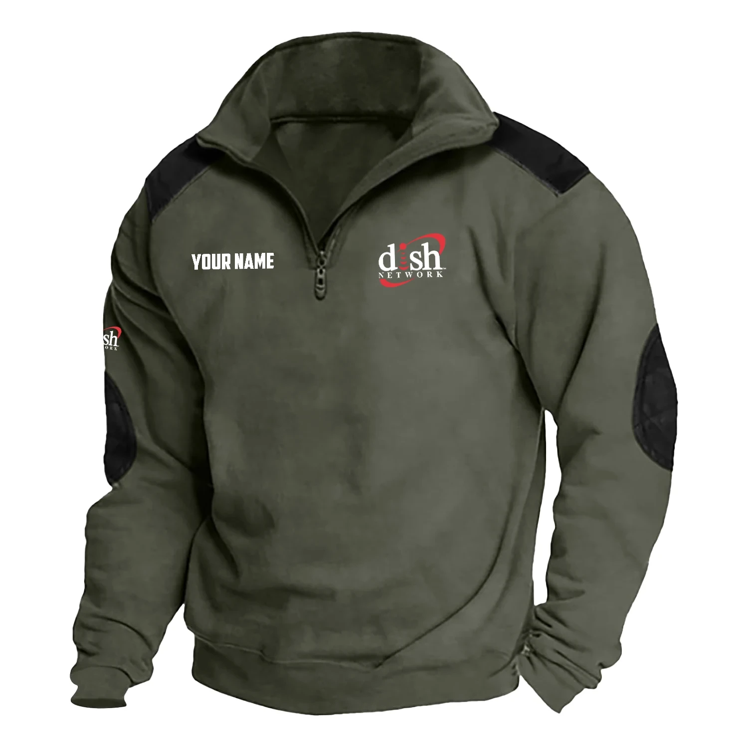 Dish Network Exclusive Tactical Quarter-Zip Sweatshirt TOTTSCS1012DNZ - Dish Network Sweatshirt