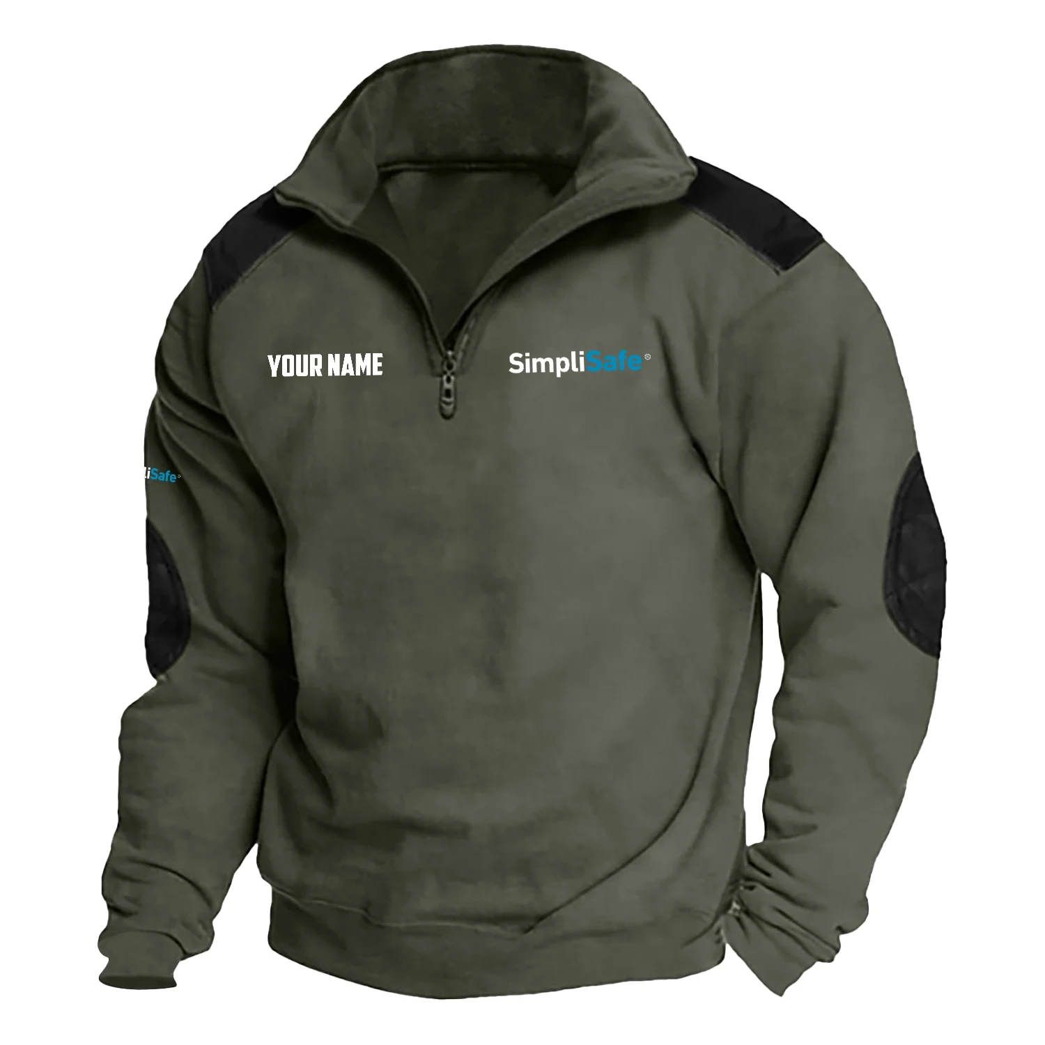 SimpliSafe Exclusive Tactical Quarter-Zip Sweatshirt TOTTSCS1012SSZ - SimpliSafe Sweatshirt