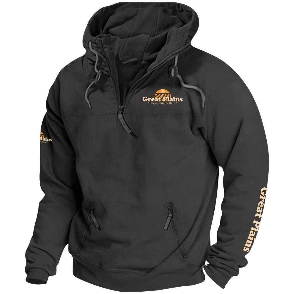 Great Plains Exclusive Tactical Quarterzip Hoodie OUFAH1880819GPZ - Great Plains Hoodie
