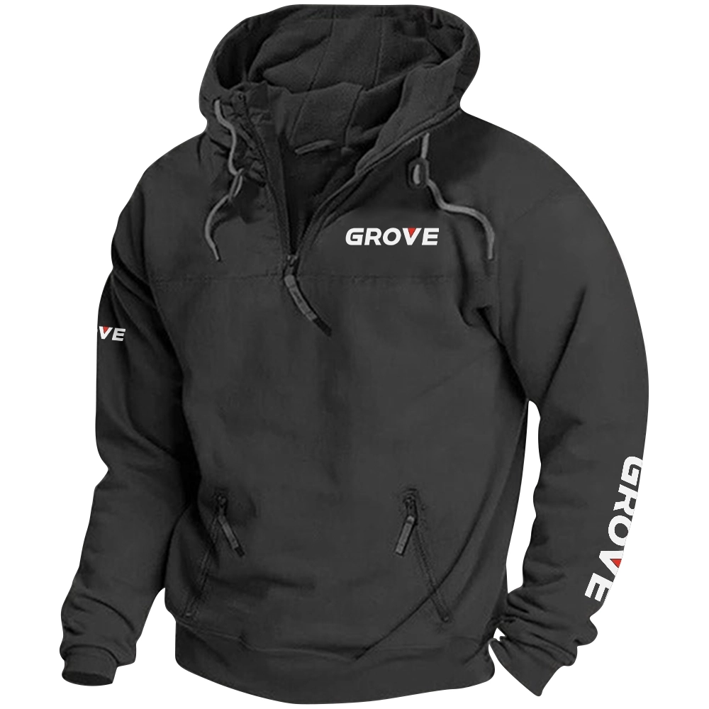 Grove Exclusive Tactical Quarterzip Hoodie OUFAH1880819GVZ - Grove Hoodie