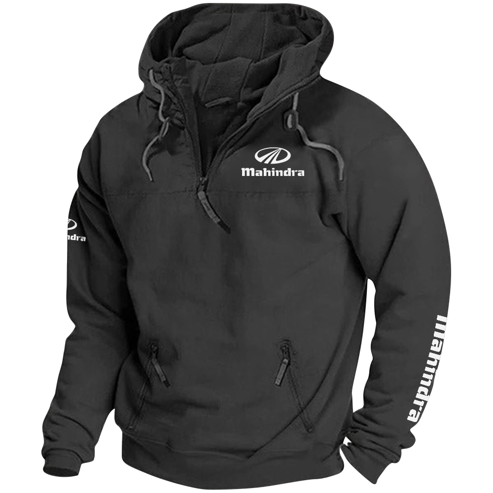Mahindra Exclusive Tactical Quarterzip Hoodie OUFAH1880819MDZ - Mahindra Hoodie