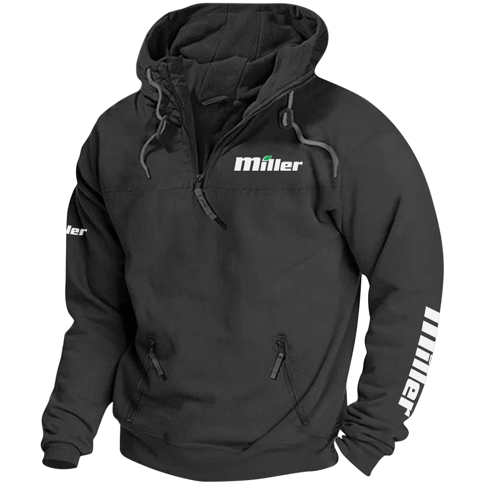 Miller Exclusive Tactical Quarterzip Hoodie OUFAH1880819MLZ - Miller Hoodie