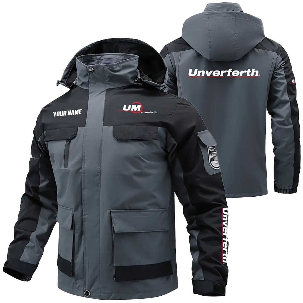 Unverferth Exclusive Water Resistant Outdoor Jacket Detachable Hood OUFAV203A0819UFZ - Unverferth Jacket