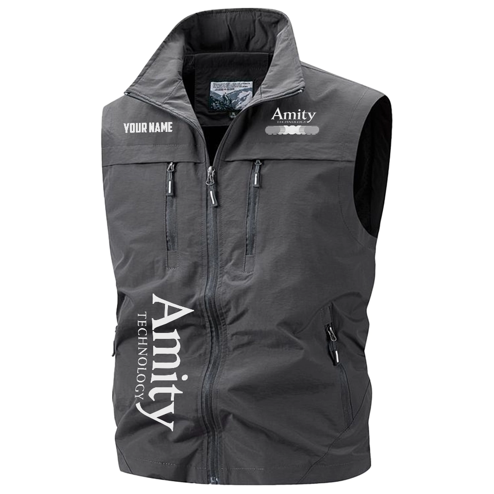 Amity Technology Exclusive Multi-Pocket Sleeveless Vest OUFAV2100819ATZ - Amity Technology Vest