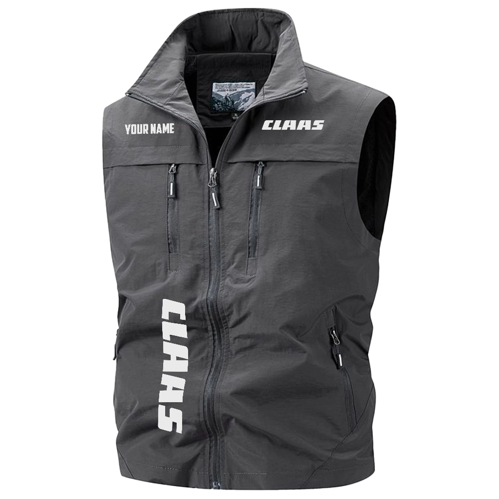 Claas Exclusive Multi-Pocket Sleeveless Vest OUFAV2100819CLZ - Claas Vest