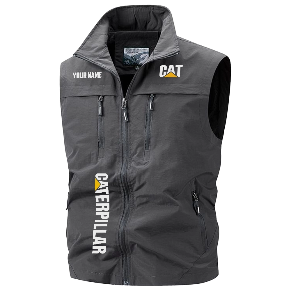 Caterpillar Exclusive Multi-Pocket Sleeveless Vest OUFAV2100819CTZ - Caterpillar Vest