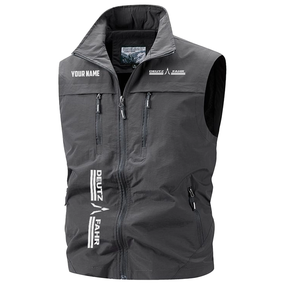 Deutz-Fahr Exclusive Multi-Pocket Sleeveless Vest OUFAV2100819DFZ - Deutz-Fahr Vest