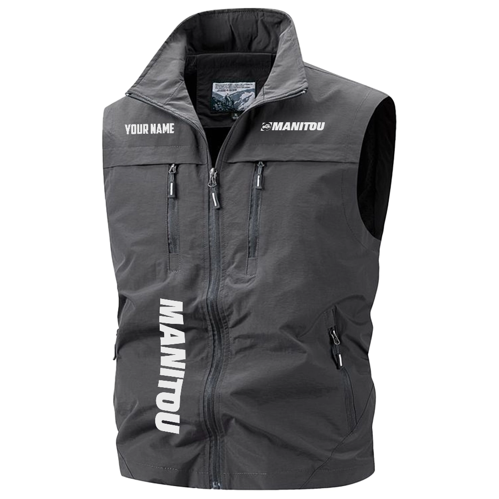 Manitou Exclusive Multi-Pocket Sleeveless Vest OUFAV2100819MNZ - Manitou Vest