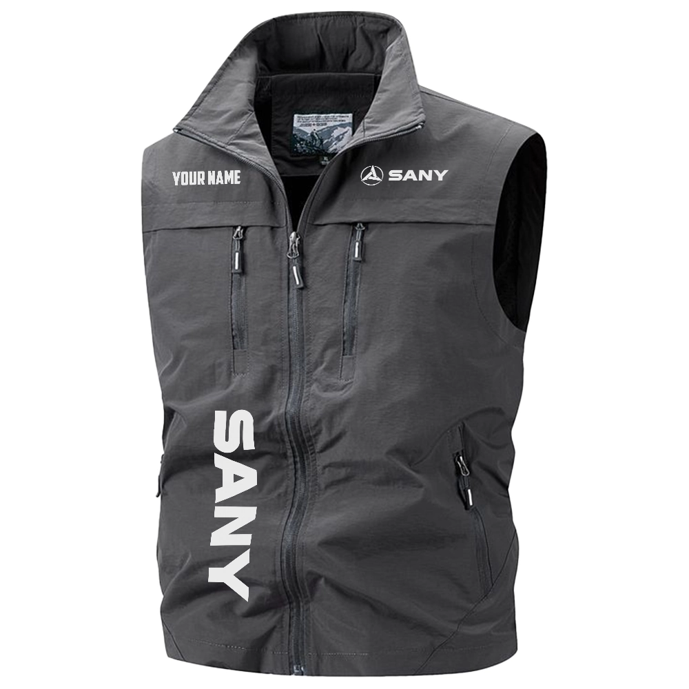 Sany Exclusive Multi-Pocket Sleeveless Vest OUFAV2100819SNZ - Sany Vest