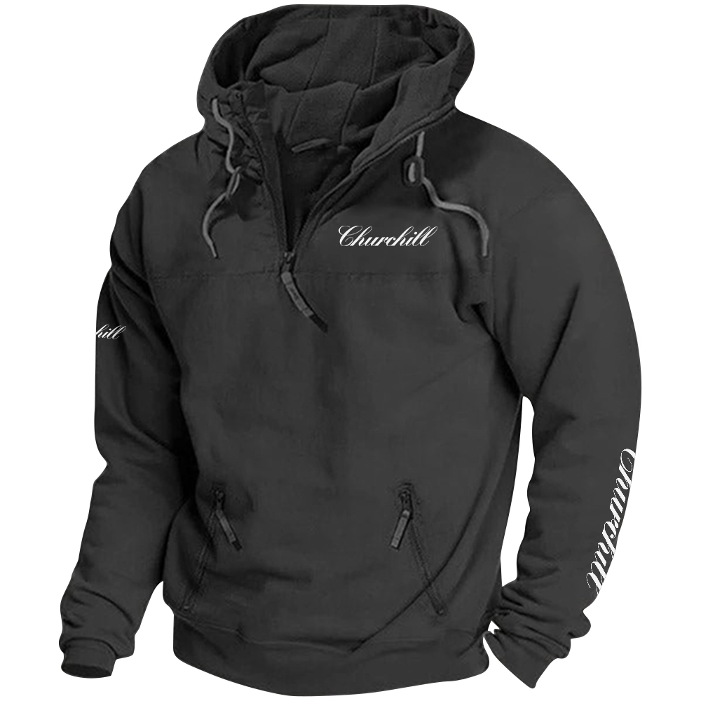 Churchill Exclusive Tactical Quarterzip Hoodie OUHUH1880815CCZ - Churchill Hoodie