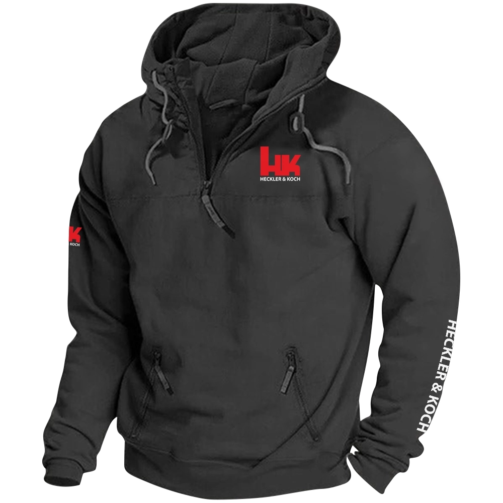 Heckler & Koch Exclusive Tactical Quarterzip Hoodie OUHUH1880815HKZ - Heckler & Koch Hoodie