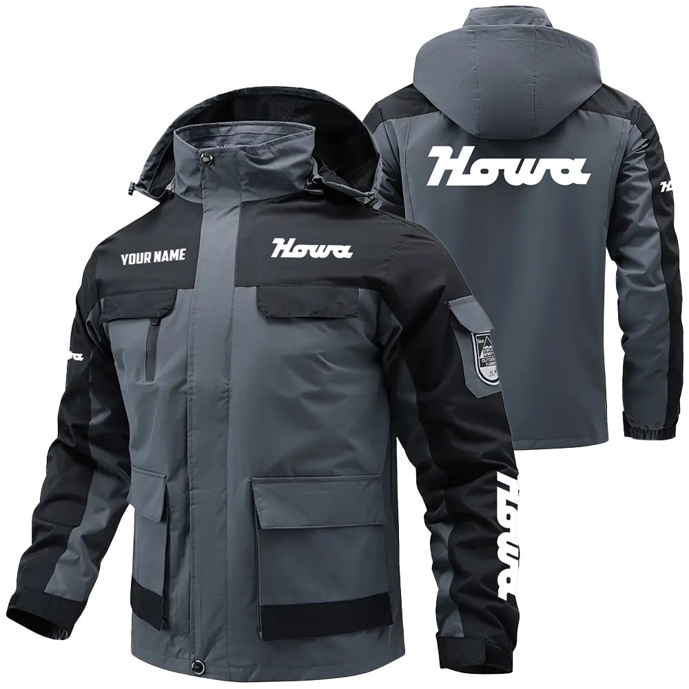 Howa Exclusive Water Resistant Outdoor Jacket Detachable Hood OUHUV203A0815HWZ - Howa Jacket